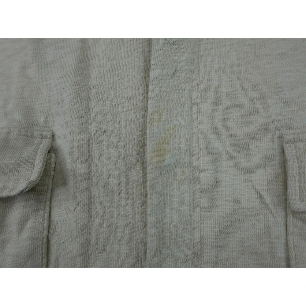 Jordan Hooded Blazer Jacket Mens Medium Cream Purple Zip Cuff Sample